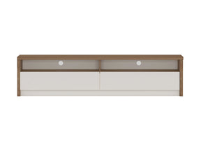 Duncan 70" TV Stand in Maple and Off White - Ornate Home