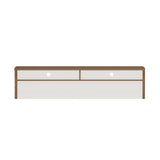 Duncan 70" TV Stand in Maple and Off White - Ornate Home