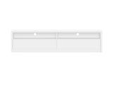 Duncan 70" TV Stand in White - Ornate Home