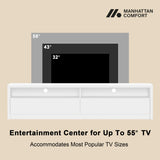 Duncan 70" TV Stand in White - Ornate Home