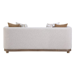 Duncan Beige Sofa w/4 Pillows - Ornate Home