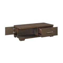 Duncan Espresso Cocktail Table - Ornate Home