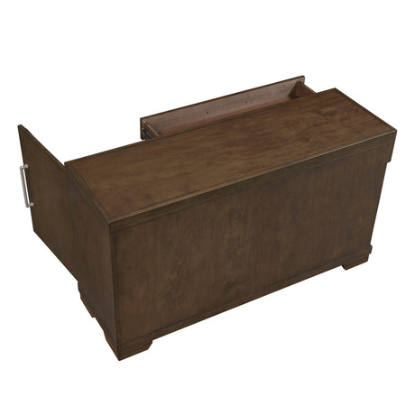 Duncan Espresso Sofa Table - Ornate Home