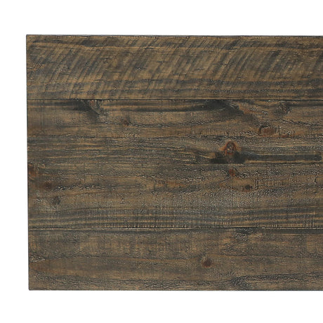 Duncan Suede Brown/Carbon Black Buffet - Ornate Home