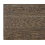 Duncan Suede Brown/Carbon Black Console Table - Ornate Home