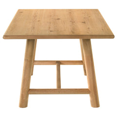 Duncan Washed Oak 7-piece Rectangular Wood Dining Table Set - Ornate Home