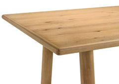 Duncan Washed Oak 7-piece Rectangular Wood Dining Table Set - Ornate Home