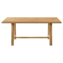 Duncan Washed Oak 71-inch Rectangular Wood Dining Room Table - Ornate Home