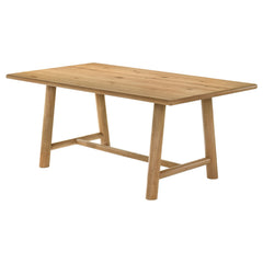 Duncan Washed Oak 71-inch Rectangular Wood Dining Room Table - Ornate Home