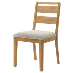 Duncan Washed Oak Ladder Back Dining Side Chair (Set of 2) - Ornate Home