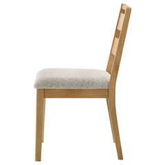 Duncan Washed Oak Ladder Back Dining Side Chair (Set of 2) - Ornate Home