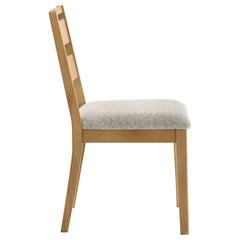 Duncan Washed Oak Ladder Back Dining Side Chair (Set of 2) - Ornate Home