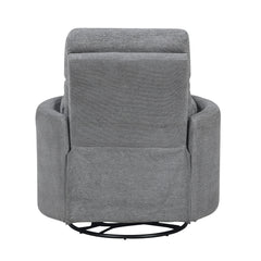 Dune Gray Power Swivel Glider Reclining Chair - Ornate Home