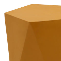 Dune Mustard Yellow Outdoor Side Table - Ornate Home