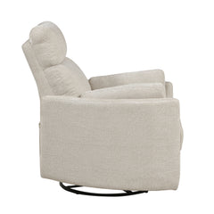 Dune Silver Power Swivel Glider Reclining Chair - Ornate Home