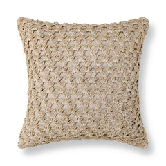 Dunes Natural 20"x20" Throw Pillow (Set of 2) - Ornate Home