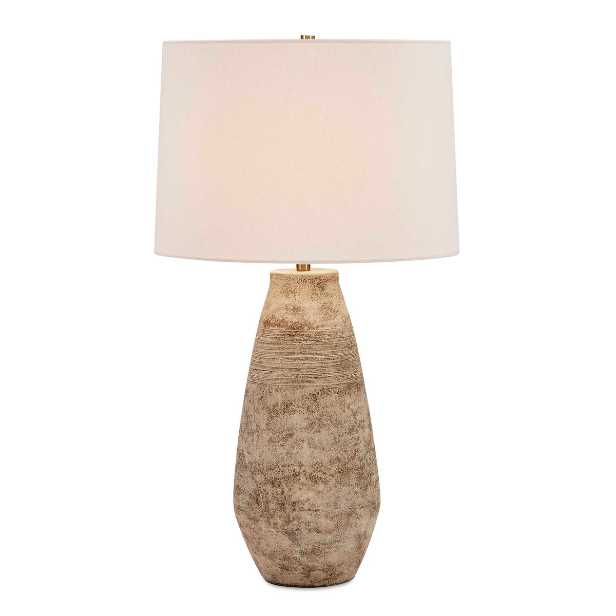 Dunford Brown/Gray Aged Table Lamp - Ornate Home