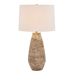 Dunford Brown/Gray Aged Table Lamp - Ornate Home