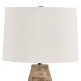 Dunford Brown/Gray Aged Table Lamp - Ornate Home