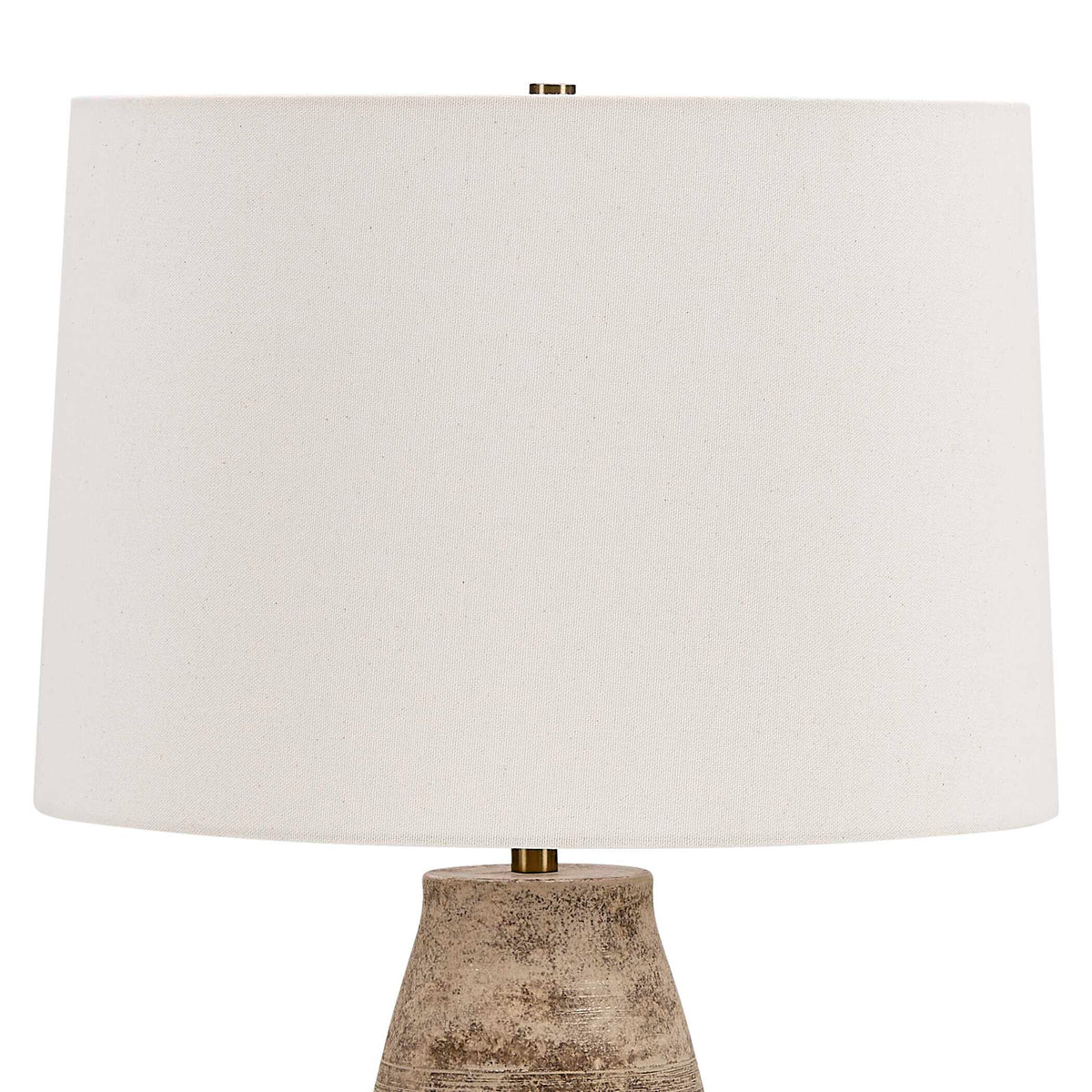 Dunford Brown/Gray Aged Table Lamp - Ornate Home