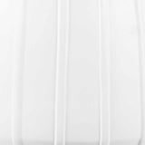 Dunguan White Ribbed Wood Outdoor Planter - Clearance - Ornate Home