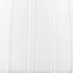 Dunguan White Ribbed Wood Outdoor Planter - Clearance - Ornate Home