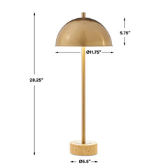 Dunham Brass Buffet Lamp - Ornate Home