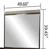 Dunhill Brown Bedroom Mirror - Ornate Home