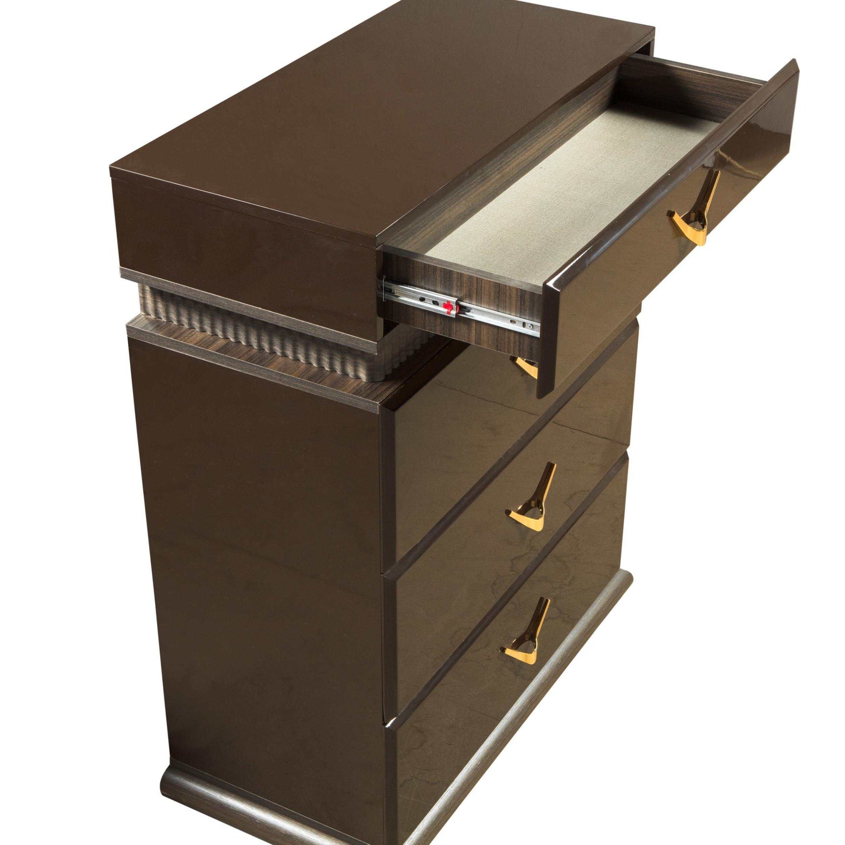 Dunhill Brown Chest - Ornate Home