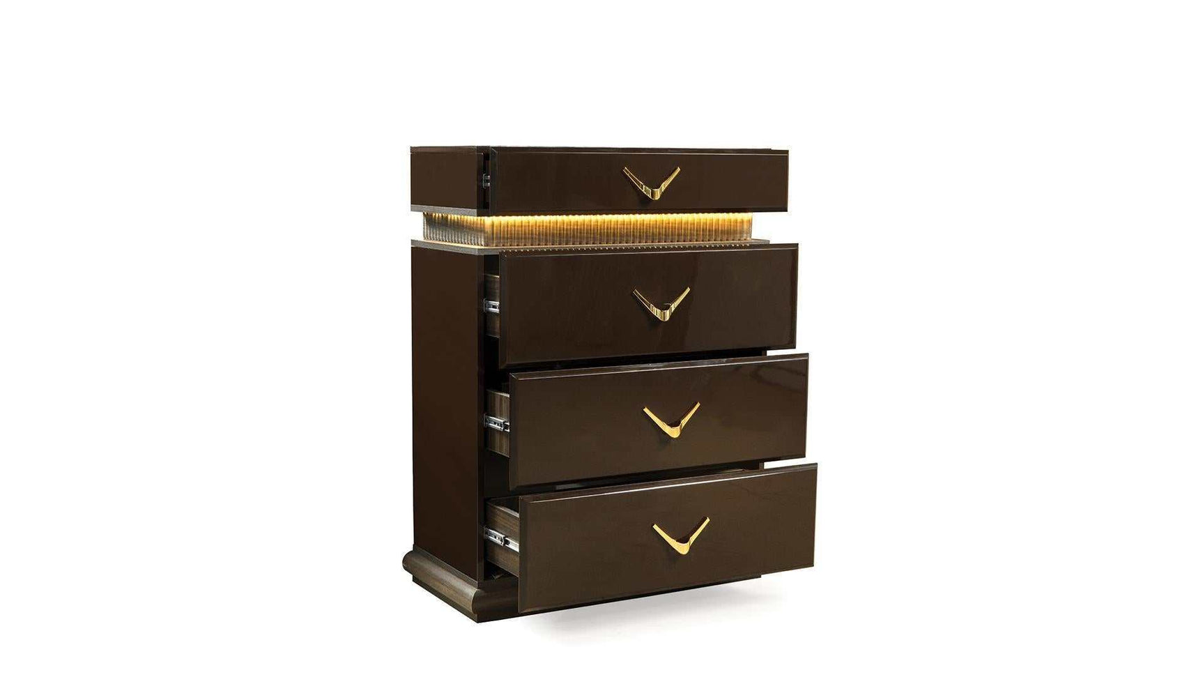 Dunhill Brown Chest - Ornate Home