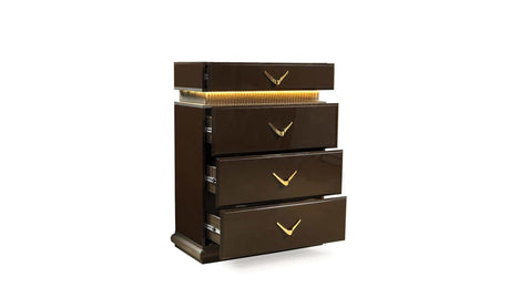 Dunhill Brown Chest - Ornate Home