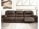 Dunleith Chocolate 3-Piece Power Reclining Sofa (Online Special Price) - Ornate Home