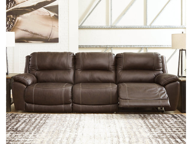 Dunleith Chocolate 3-Piece Power Reclining Sofa (Online Special Price) - Ornate Home