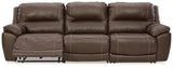 Dunleith Chocolate 3-Piece Power Reclining Sofa (Online Special Price) - Ornate Home
