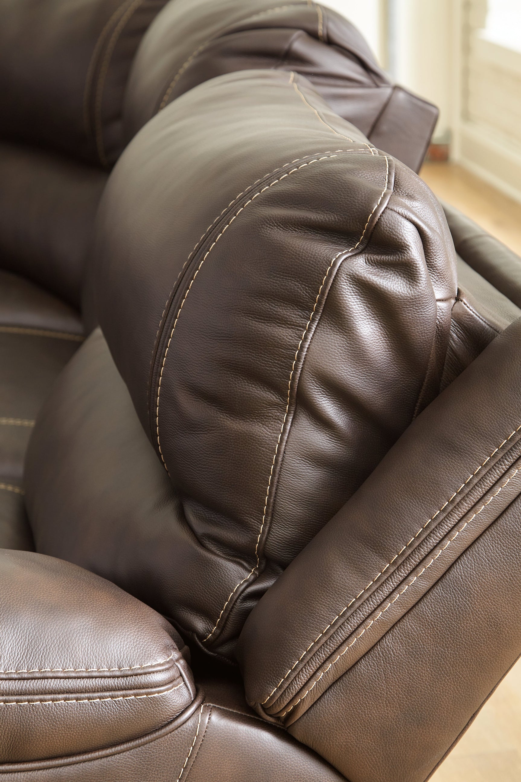 Dunleith Chocolate 3-Piece Power Reclining Sofa (Online Special Price) - Ornate Home