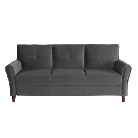 Dunleith Gray Sofa & Loveseat - Ornate Home