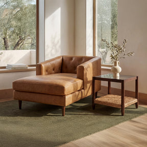 Dunmore Tan Chaise - Ornate Home