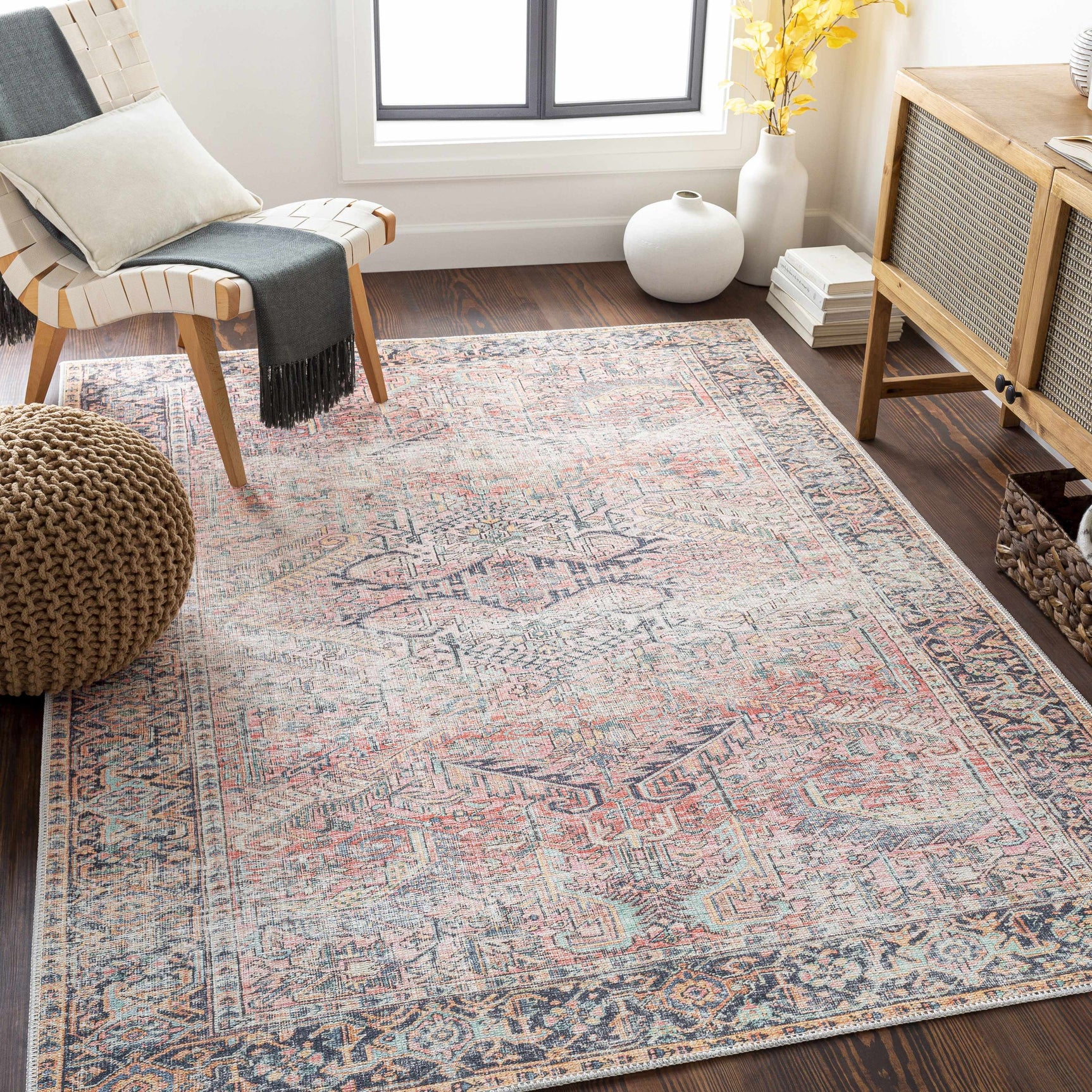 Dunsha Boutique Washable Area Rug - Clearance - Ornate Home