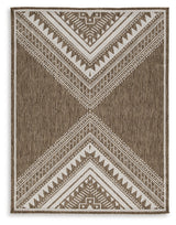 Dunsler Brown/Cream 8 x 10 Rug (Online Special Price) - Ornate Home