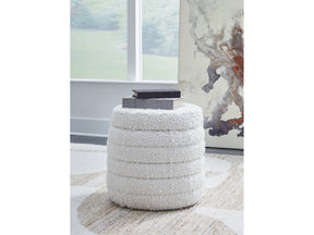 Duntler Ivory Storage Ottoman - Ornate Home