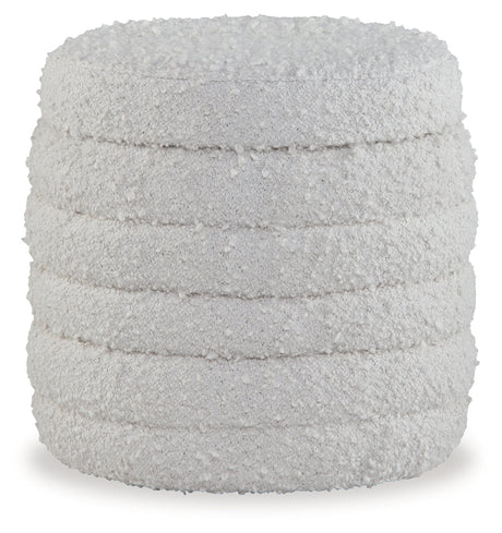 Duntler Ivory Storage Ottoman - Ornate Home