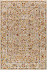 Duong Beige Textured Rug with Fringes - Ornate Home