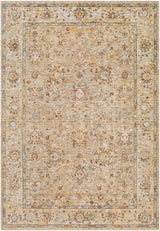 Duong Beige Textured Rug with Fringes - Ornate Home