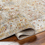 Duong Beige Textured Rug with Fringes - Ornate Home