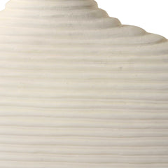 Duostacked Matte White Vases (Set of 2) - Ornate Home