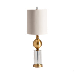 Dupuis Gold/Transparent Table Lamp (Set of 2) - Ornate Home
