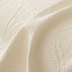 Durable Cooling Couch Cover for Dogs Textured Chic Leaf Summer Throw Cover Blanket - Ornate Home