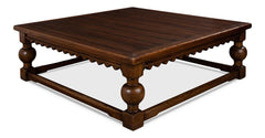 Durand Brown Coffee Table - Ornate Home