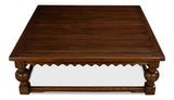 Durand Brown Coffee Table - Ornate Home