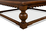 Durand Brown Coffee Table - Ornate Home